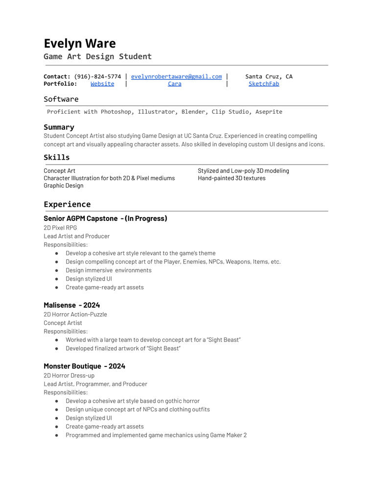 Resume